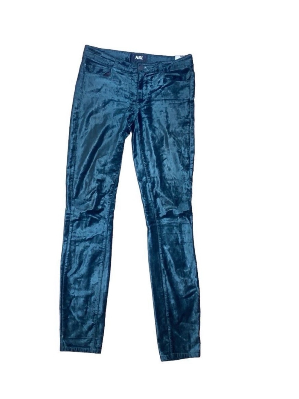Paige Velvet Verdugo Ultra Skinny Pants, Size 25 - Picture 7 of 15